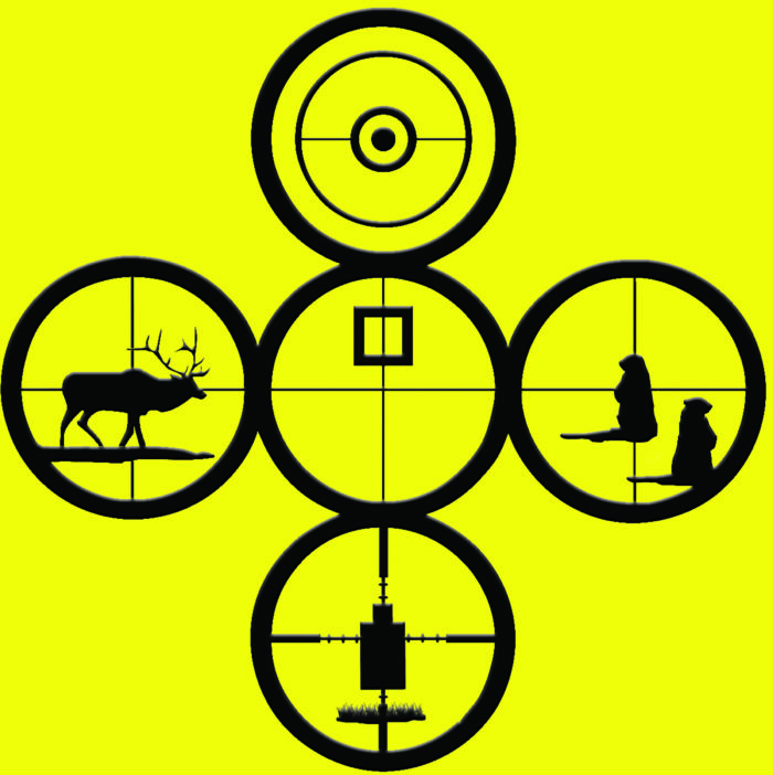 Circle Logo – black on yellow – Berger Bullets