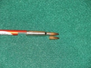 hornady oal tool and 222 remington case