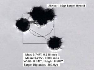 7mm 190gr LRHT Test