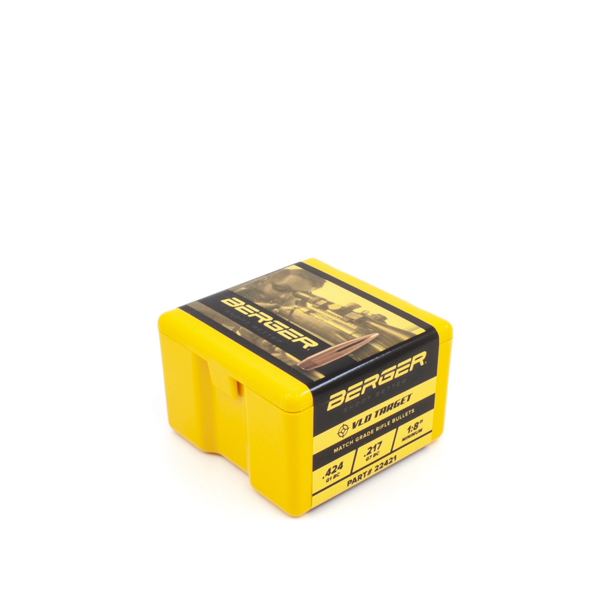 Berger Bullets | 22 Caliber 75 Grain Very Low Drag (VLD) Target