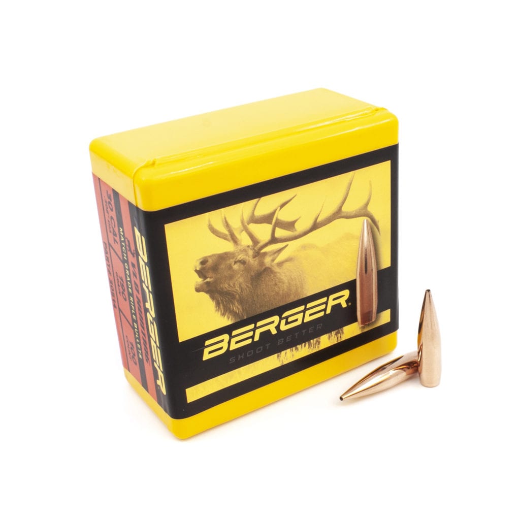 Berger Bullets | 30 Caliber 190 Grain Very Low Drag (VLD) Hunting