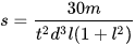image of Miller twist rate formula