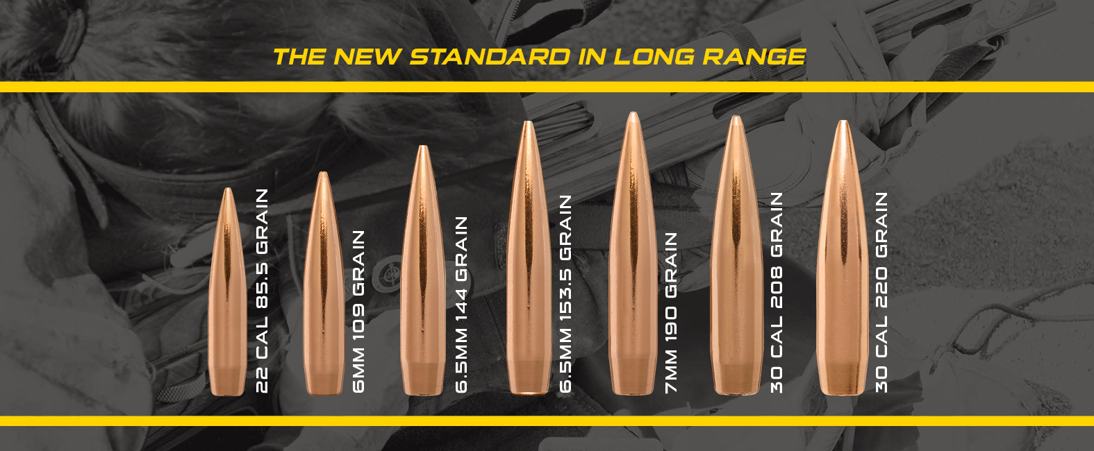 Berger Long Range Hybrid Target Bullet Line image of Berger Long Range Hybrid Target bullets