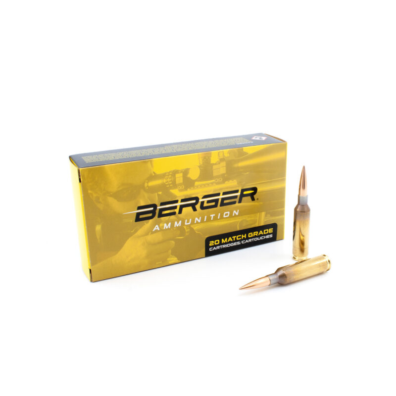 6 Mm Creedmoor 109gr Long Range Hybrid Target Rifle Ammunition Berger Bullets 