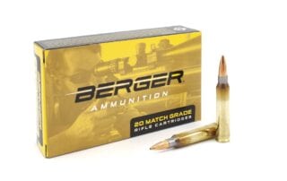 New Berger 223 Ammunition